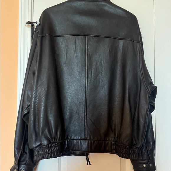 Men's Couture dark brown lamb leather jacket XL - Picture 5 of 7